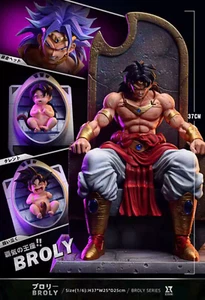 Z Studio 1/6 Resin Statue DRAGON BALL Broli Sitting EX Version Model 37cm - Picture 1 of 1