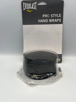 Everlast Pro Style Hand Wraps Boxing MMA etc - Black 180” - Image 1 of 2