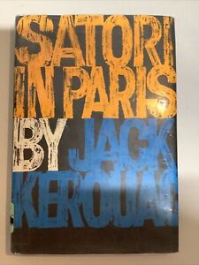 Satori in Paris (1966, Hardcover) KEROUAC, 1st Edition, Ex-Library, Dust Jacket