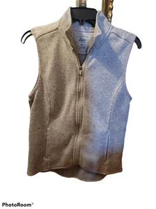 NEW G.H. Bass & Co. Light Grey Sweater Vest Womens Large - Picture 1 of 3