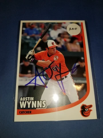 Austin Wynns Baltimore Orioles Autographed Postcard Fanfest Cover