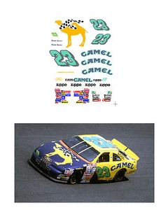 #23 Jimmie Spencer Camel 1997 1/64 scale DECAL AFX Tyco Lifelike Autoworld - Picture 1 of 1