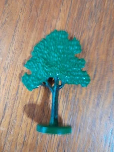 Lego vintage flat tree x 1 painted with solid base - Picture 1 of 3