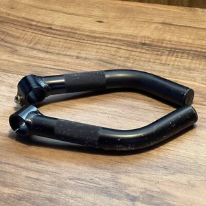 Control Tech Control Stix Long Bend Black Anodized Bar Ends - Picture 1 of 5