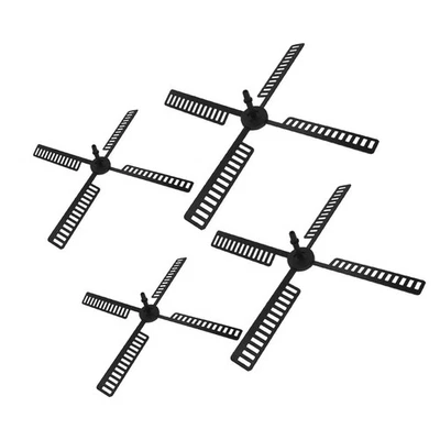  4 stücke Harz Solar Windmühle Leuchtturm Teile Wasserdichte Outdoor Garten Hof - Bild 1 von 4