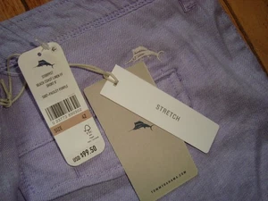 TOMMY BAHAMA SHORTS BEACH COAST LINEN FLAT FRONT 8'' MEN'S SIZE 42 BNWT@$99.50 - Picture 1 of 16