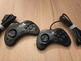 Sega Saturn US Model 2 II Controller Game Pad MK-80116 OEM Tested Clean EX+