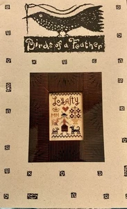 Birds Of A Feather ~ Loyalty Cross Stitch Pattern ~ OOP & HTF! - Picture 1 of 4