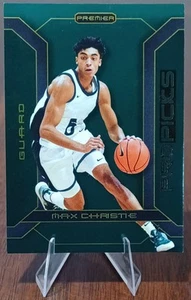 2021-22 Premier Pro Picks Baloncesto Max Christie #PP-41 Gold Script Novato - Imagen 1 de 2