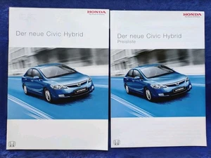 Honda Civic Hybrid Prospekt 3.2006 + Preisliste - Bild 1 von 8
