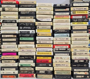 Lot of 102 Assorted 8-Tracks Collection - Vintage 8 Track Tape Cartridge #7 - Picture 1 of 4