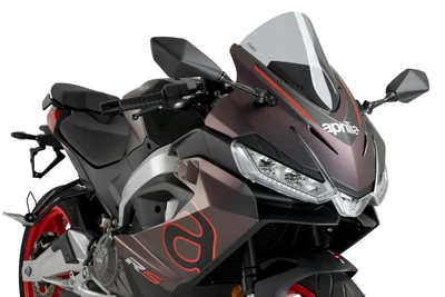 Deflector De Parabrisas Puig R-Racer Tinte Claro Para Aprilia RS 457 2024 - 2025 - Imagen 1 de 4