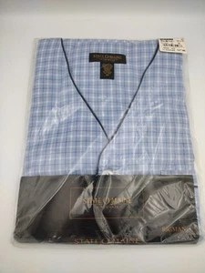 Set Pigiama Uomo State O Maine Camicia/Pantalone Flanella Plaid Blu Taglia 4X Spedizione Veloce - Foto 1 di 2