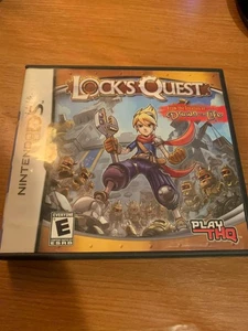 Lock's Quest (Nintendo DS, 2008) TESTED CIB - Picture 1 of 6