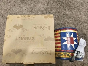Jim Shore Crazy Mountain Candle Warmer JSC5458 Patriotic - Picture 1 of 5