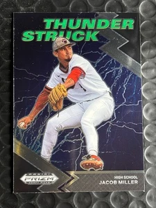 2022 Panini Prizm Thunder Struck Jacob Miller TH-JM Prospect - Picture 1 of 2