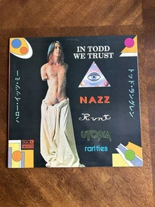 Todd Rundgren In Todd We Trust Vinyl LP Utopia Nazz Oop Rare Live HTF - Picture 1 of 6