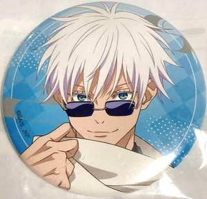 Japanischer Anime Jujutsu Kaisen Dose Abzeichen Satoru Gojo japanischer Stil runde Lotterie - Bild 1 von 1