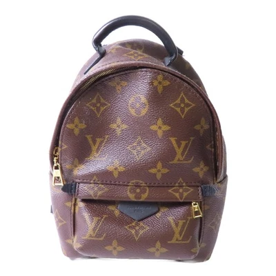 *15% DE DESCUENTO* Mochila LOUIS VUITTON LV GHW Palm Springs Mini Dorada Monograma M4... Foto 1 de 4