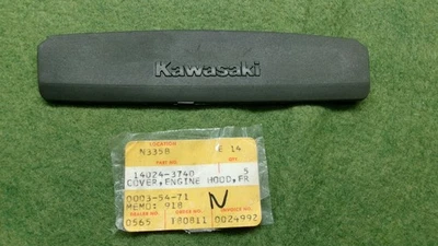 KAWASAKI JF650 HOOD COVER NOS 14024-3740 SUP 14090-3735 - Image 1 of 2