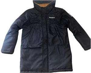 TIMBERLAND Boys Insulated Puffer Jacket Black Size M (10/12) - Picture 1 of 13