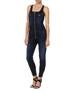 Diesel Jeomp.NE Dark Blue Denim Jumpsuit (Joggjeans) L - Picture 1 of 4