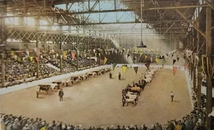 1939 Postkarten Canadian National Exhibitian Coliseum Live Stock 2c George VI Brn - Bild 1 von 5