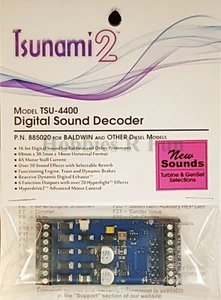 Soundtraxx TSU-4400 Tsunami2 Baldwin & Other Diesels Sound decoder, 4 amp - Bild 1 von 4