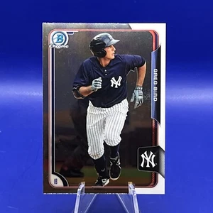 Greg Bird 2015 Bowman Chrome Prospect - Picture 1 of 6
