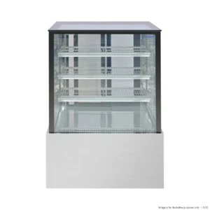 420L Cake/Food Display Fridge Square Chilled Refrigerated Bonvue 900x740x1350mm - Picture 1 of 8