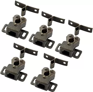 5x Doppel-Rollenschnäpper + Gegenstück Möbelschnäpper verstellbar Verschluss - Bild 1 von 10