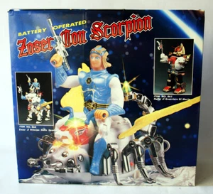 VINTAGE 1986 GUARDIAN RIDER SCORPIO SECTAURS BLACKSTAR MOTU SON AI GERMAN NEW - Picture 1 of 9