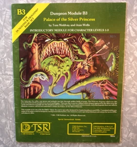 Dungeons & Dragons Módulo B3 Palacio de la Princesa de Plata de colección 1981 - Imagen 1 de 13