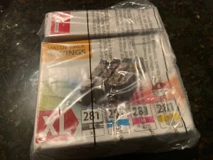 Genuine Canon CLI-281 4-Color Ink Tank Value Pack + PGI-280 XXL Black Ink Tank - Afbeelding 1 van 5