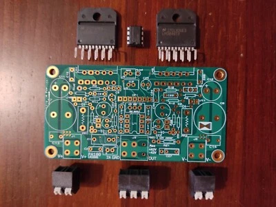 LM3886TF PA100 Diy DC servo class AB amplifier with optional clipping function.. - Bild 1 von 4
