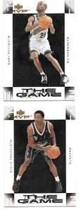 Lot of 2 2001-02 UD MVP Respect the Game #RG2 Gary Payton #RG12 Steve Francis - Picture 1 of 2