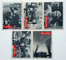 Lot of 5 WAR BULLETIN Cards, 1965 Philly - EXMT