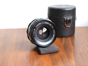 PENTAX (m42 Screw Mount) Asahi Super - Takumar 35mm f/3.5 Lens w/ Leather Case - Picture 1 of 6