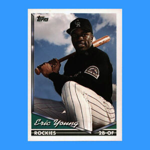 1994 Topps Baseball #712 - Eric Young [Base] Colorado Rockies NM-MT