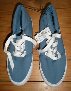 NEW BLUE CANVAS BOOTS/SHOES 5 BNWT - Picture 1 of 2