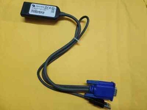boîte ouverte Avocent DSRIQ-VMC MergePoint KVM commutateur câble USB VGA CAT5 - Photo 1/5