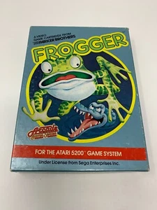 Frogger Atari 5200 Game Complete in Box CIB Tested + Overlay - Picture 1 of 4