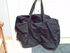 JIO SPORTS PLUS Jumbo BLACK Deluxe X-Large Cargo Bag Carry Duffle with Strap - Picture 1 of 4