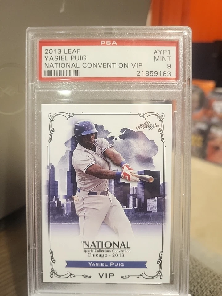 2013 Leaf National Convention - #N-YP1 Yasiel Puig (RC) - Image 1 of 1