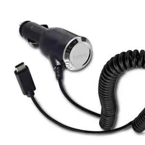 Black Quality Type C 12v In Car Phone Charger 2025 - Picture 1 of 1