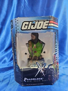 G I Joe Roadblock Mini Resin Bust Palisades Toys - Picture 1 of 5