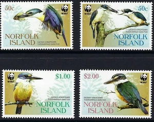 2004 Norfolk Island SG#894/97 Sacred Kingfisher set of 4 Mint MUH MNH birds - Bild 1 von 1