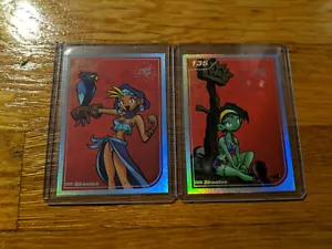 Shantae Silver Trading Card Set 2 cards #134 135 Limited Run Games - Picture 1 of 2
