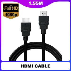 HDMI CABLE 5ft, 1.5m HIGH-SPEED For BLURAY DVD PS3 HDTV XBOX LCD TV LAPTOP PC - Picture 1 of 8