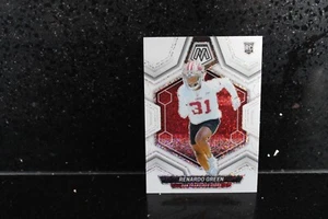 2024 Panini Mosaic RENARDO GREEN White Sparkle Rookie Prizm RC ** / NINERS! - Picture 1 of 2